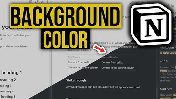 How to change background color in Notion (Quick Tutorial)