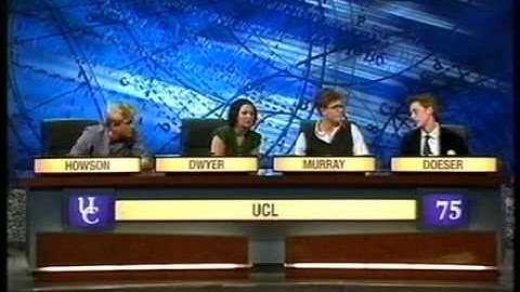 University Challenge Semi-Final 2007: Warwick v UCL Part 3