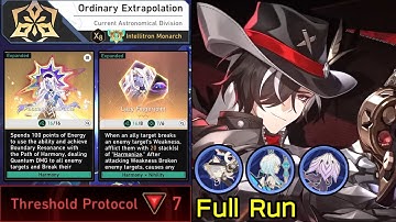 Boothill With Lazy Fingerjoint & Harmony Path Full Run | DU Protean Hero Protocol 7