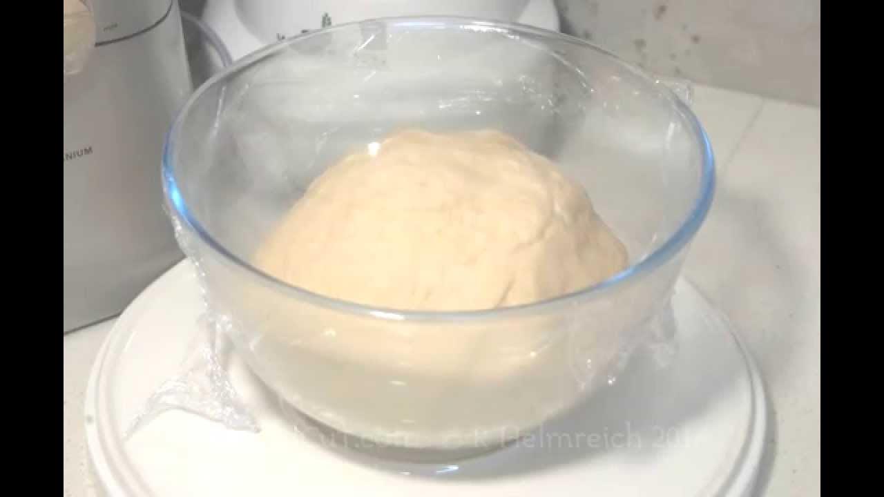 Dough Rising time lapse YouTube
