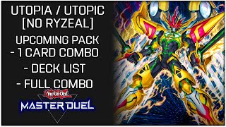 Pure Utopia / Onomat Deck List & Combos Testing for Upcoming Selection Pack! - Yu-Gi-Oh! Master Duel