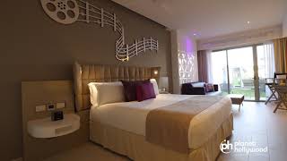 Planet Hollywood Cancun Junior Suite Swim-Out - King Bed Room Tour