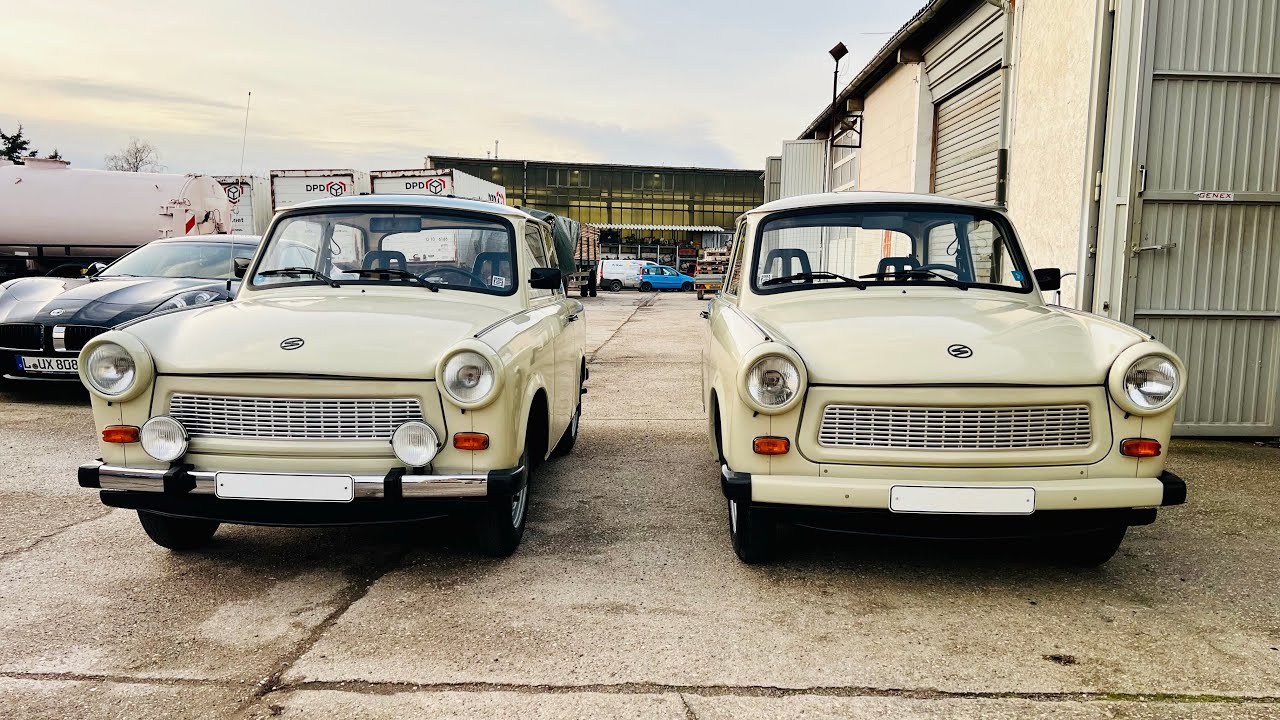 Vergleich Trabant 601 S Deluxe und 601 S