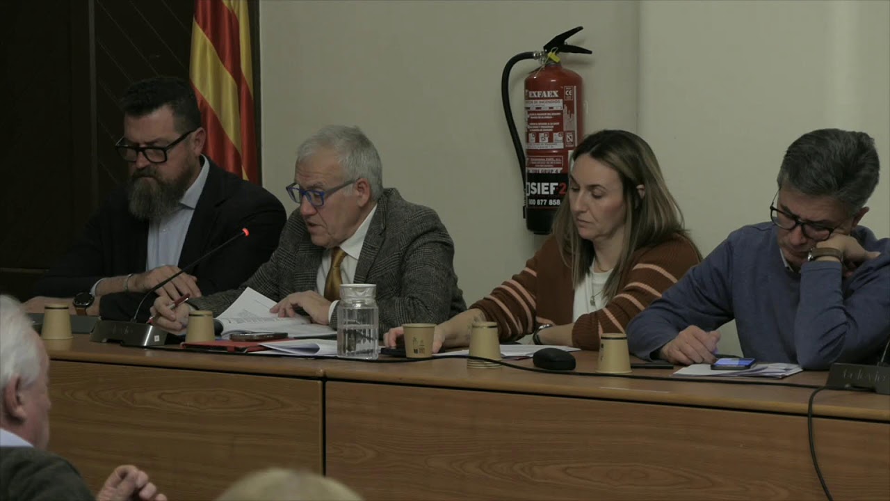 Assemblea Mancomunitat Penedès-Garraf 26-11-2025