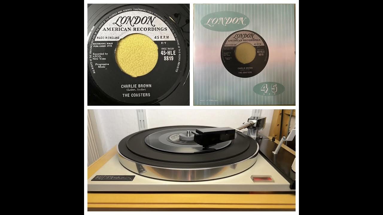 The Coasters Charlie Brown, 1958 (London 45HLE 8819) Rock & Roll