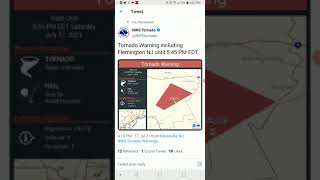Flemington New Jersey Tornado 7-17-21