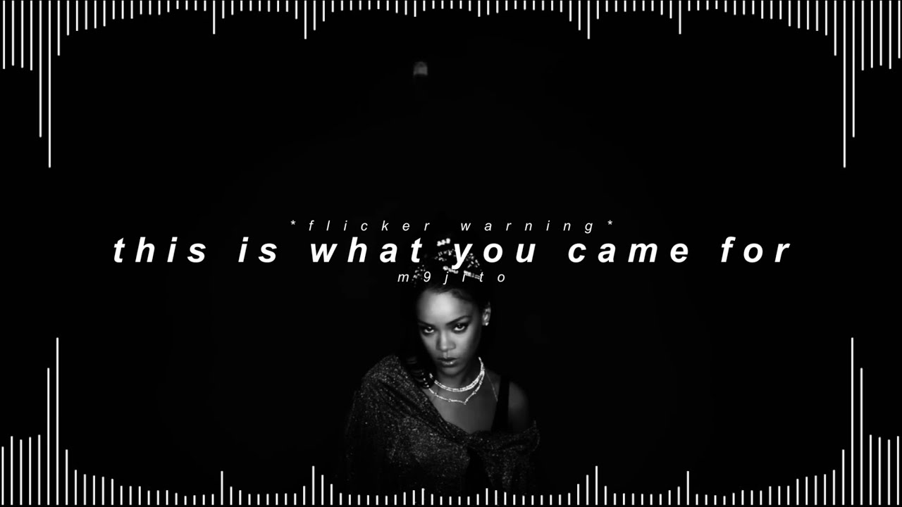 calvin harris, rihanna - this is what you came for ( 𝘀𝗹𝗼𝘄𝗲𝗱 + 𝗿𝗲𝘃𝗲𝗿𝗯 )