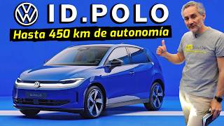 Nuevo Volkswagen ID. Polo 🚗 hasta 450 km de autonomía para el rival del Renault 5