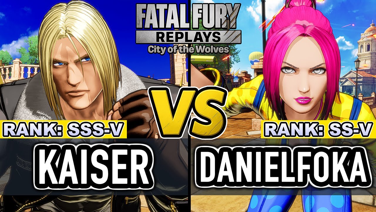 FF COTW ▰ KAISER (Terry) vs DANIELFOKA (Mai) ▰ Fatal Fury CotW High Level Gameplay