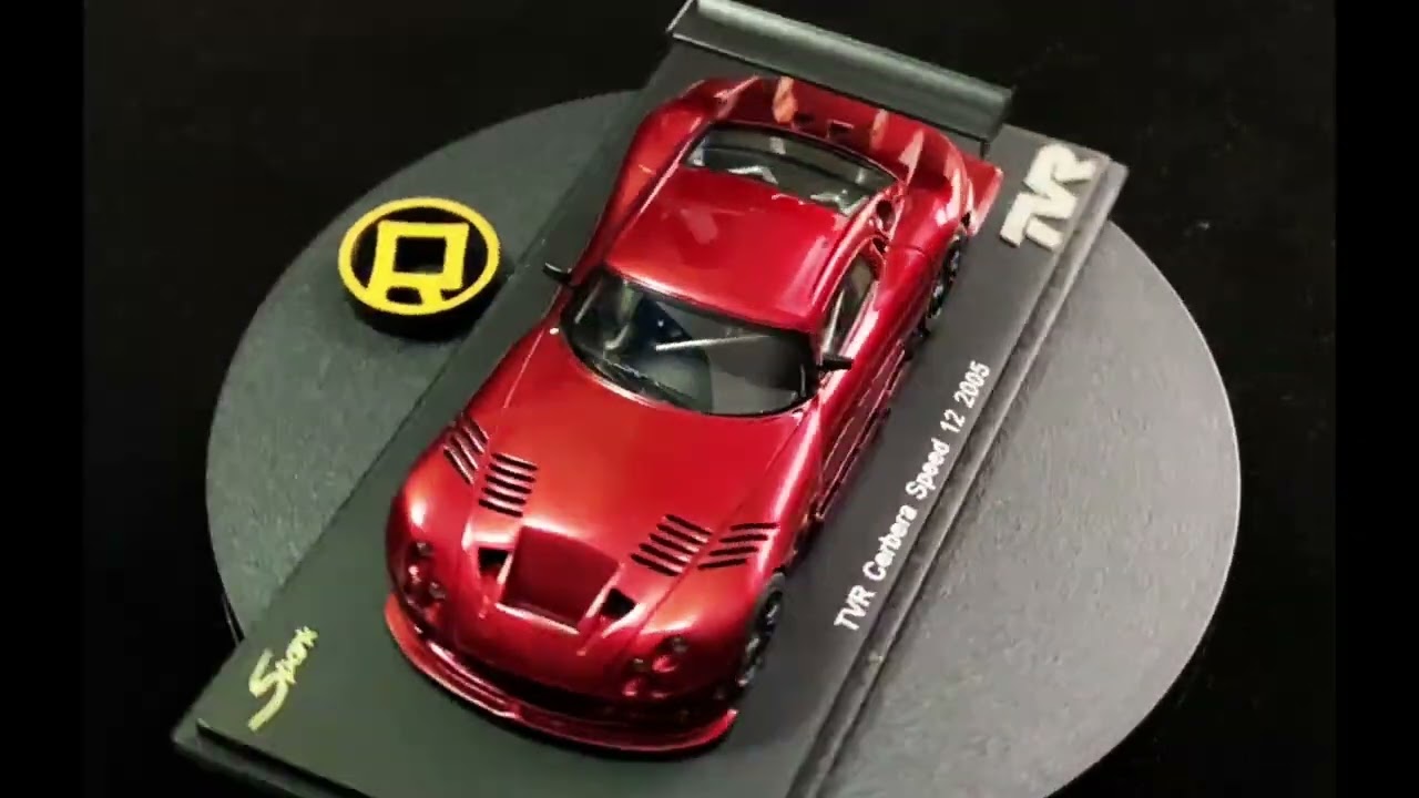 ミニカー 1/43 Sparkmodels TVR Cerbera Speed 12 1/43 SPARK - TVR CERBERA SPEED 12 - RED METALLIC - VERY RARE