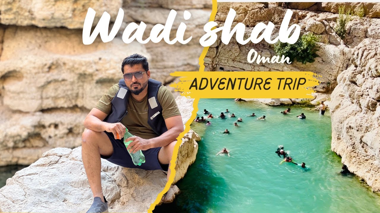 Wadi Shab Oman / Adventure Trip / Hike / Pool / cave / vlog / @abu007vlogs 