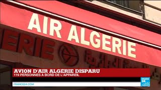 Air Algérie plane missing: more than 50 French people were on board
