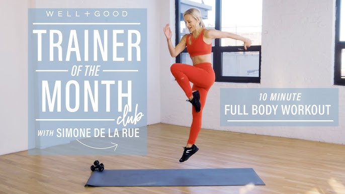 Resistance Band Leg Workout With Simone De La Rue, Trainer of the Month  Club