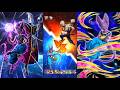 MASSIVE Heals! SubEZA Whis & SEZA LR Beerus & Whis Showcases vs Gohan+Goten&Trunks! Dokkan Battle