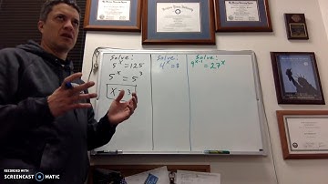 MAT 1010 9.3 Solving Exponential Equations
