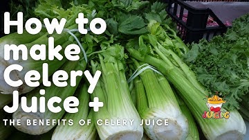Step by Step Guide to Making Celery Juice and the Health Benefits of Celery |Omega  J8006HDC Juicer
