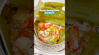 Garang Asem Recipe Wrapped In Banana Leaves To Prevent Leakage shorts recipe garangasem 