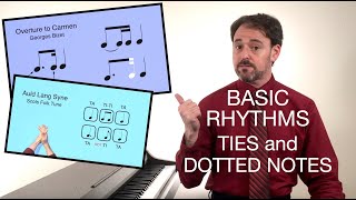 Music Theory: Ties and Dotted Notes
