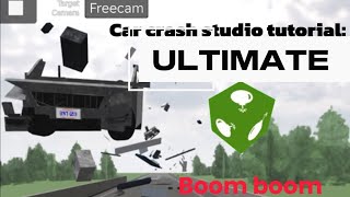 The ULTIMATE car crash studio tutorial