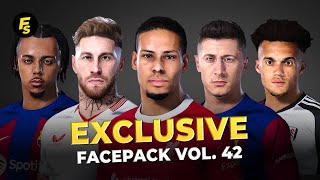 Exclusive Facepack Vol. 42 - Football Life 2024 & PES 2021 (PC)