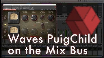 Waves Puigchild Compressor on the Mix Bus (Plugin Demo)