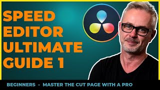 Speed Editor Tutorial & InDepth with the Cut Page [PART 1] for Beginners by a PRO.