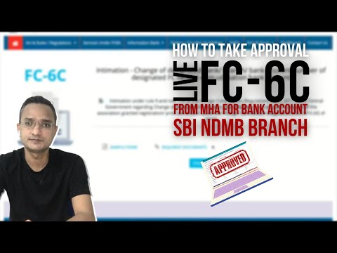 How to file FC6C - #FCRA SBI NDMB | फॉर्म FC - 6C - FCRA अकाउंट SBI NDMB को कैसे भरे