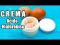 DIY CREMA ACIDO HIALURONICO Y COLAGENO