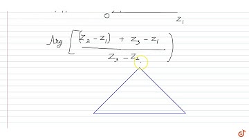 If  `A(z_1), B(z_2). C(z_3)` are the vertices of an equilateral triangle ABC, then `arg((z_2+z...