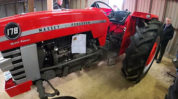 Kolik koní má traktor Massey Ferguson 178?