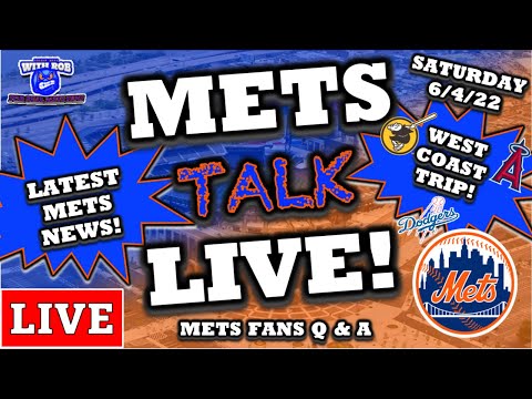 Mets Talk LIVE! | New York Mets vs Los Angeles Dodgers Game 1 &amp; 2 Recap | Mets News | Mets Rumors |