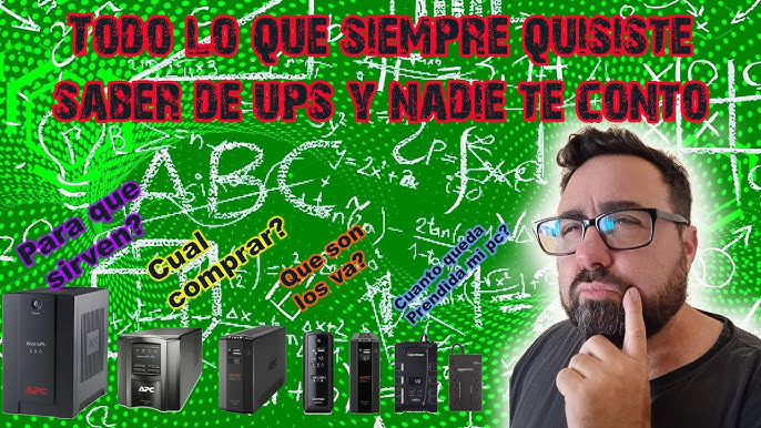 Todo lo que debes saber para elegir el mejor SAI (UPS). IMPRESCINDIBLE !!!  