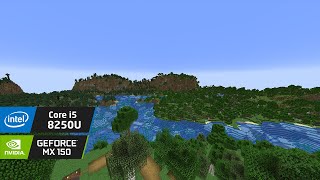 i5 8250u & MX150 | Minecraft 1.20 | Lowest settings | 1920x1080