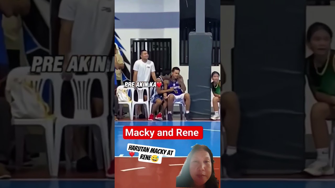 hinaharot ni Rene si Macky 😅 @ReneBaterbonia2.0 #highlights