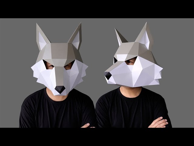 Diy Wolf Low Poly Mask - DIY Paper Craft Mask Wolf - PDF Template For 3D Masks | Step by Step - YouTube diy-wolf-low-poly-mask-diy-paper-craft-mask-wolf-pdf-template-for-3d-masks-step-by-step-youtube