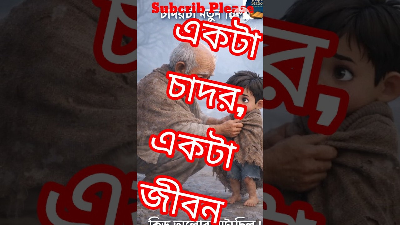 👉 গরীব শিশুর শীত/একটা চাদর আর এক টুকরো মানবতা/Bangla Cartoon Story/Golper Station/