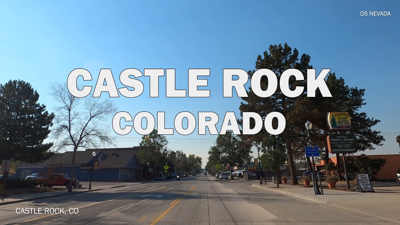 Castle Rock, Colorado - Driving Tour 4K