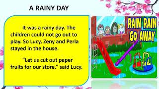 DEVELOPING READING POWER 3: Exercise 1, A Rainy Day