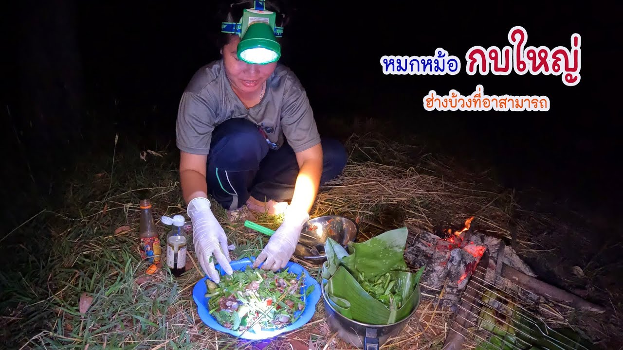 คืนหมานที่อาจสามารถ ฮ่างบ้วงแต่ได้กินหมกหม้อกบใหญ่