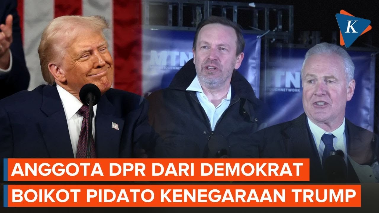 Anggota DPR dari Demokrat Ogah Hadiri Pidato Kenegaraan Trump, Pilih Ikut Demo