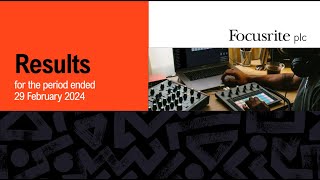 FOCUSRITE PLC  Interim Results