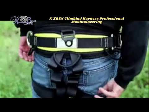 X XBEN Climbing Harness Professional Mountaineering Rock Climbing