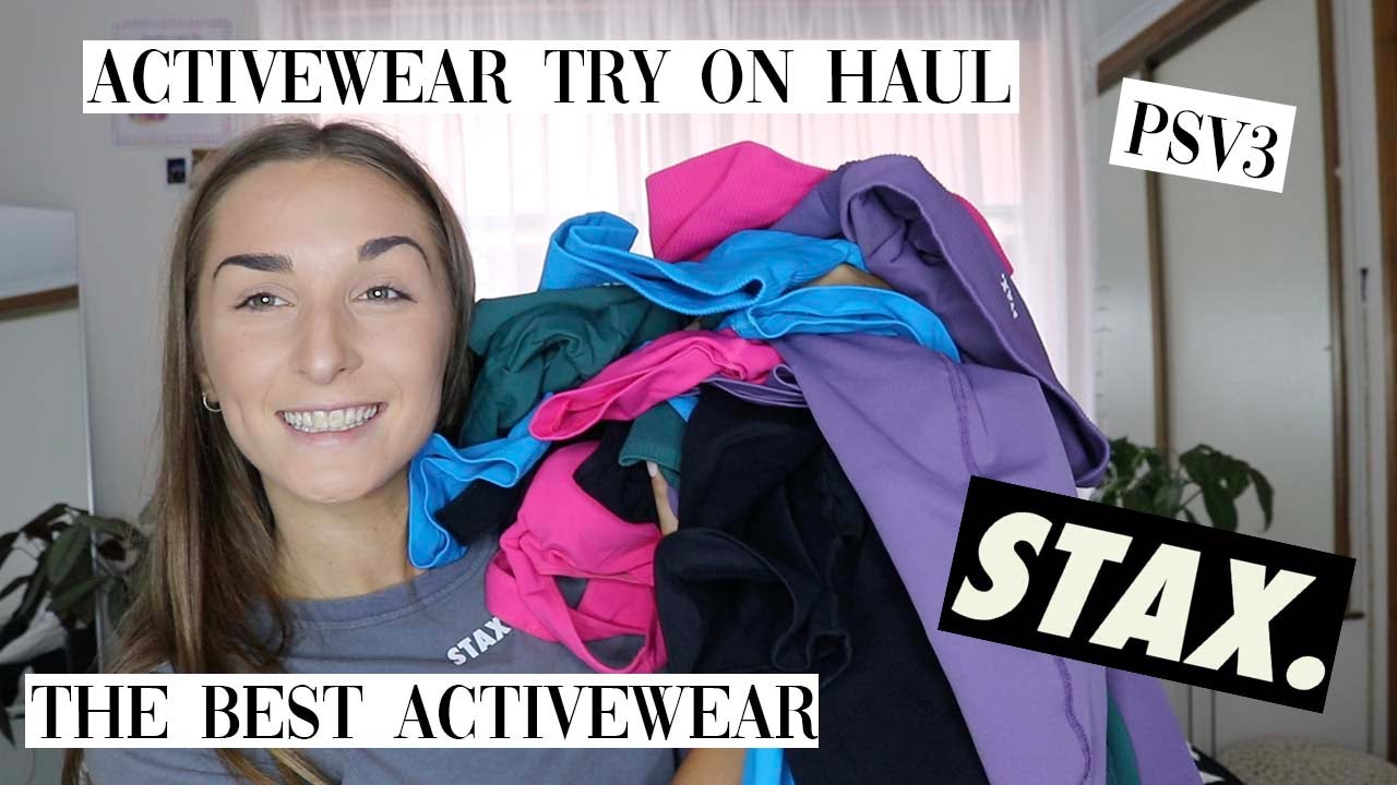 STAX ACTIVEWEAR TRY ON HAUL, PREMIUM SEAMLESS V3