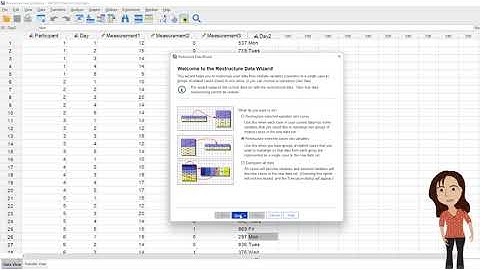 Restructuring Data in SPSS (Unstacking)