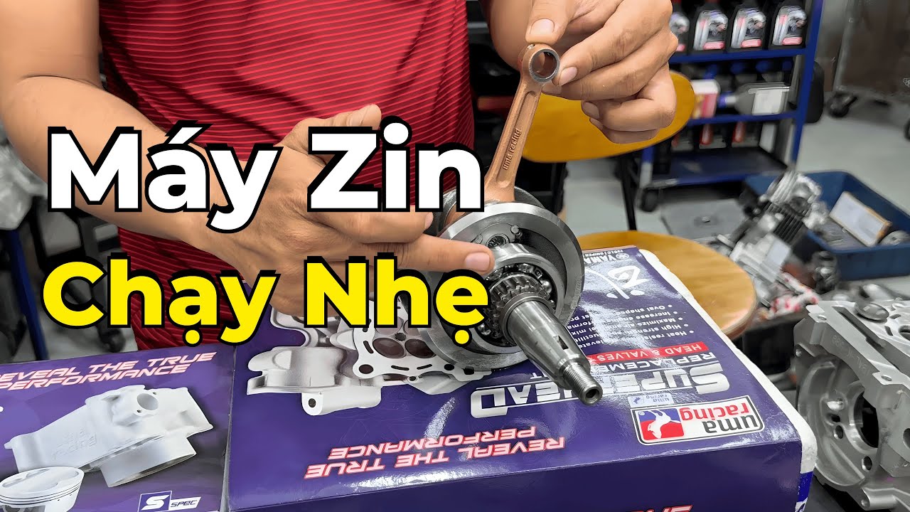 Ex 150 Làm Máy Zin Phối Phụ Tùng Uma Racing: Chạy Nhẹ, Máy Êm, Vặn Là Có