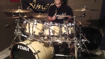 Tama Starclassic Bubinga Elite + Amedia Cymbals - Video frontal