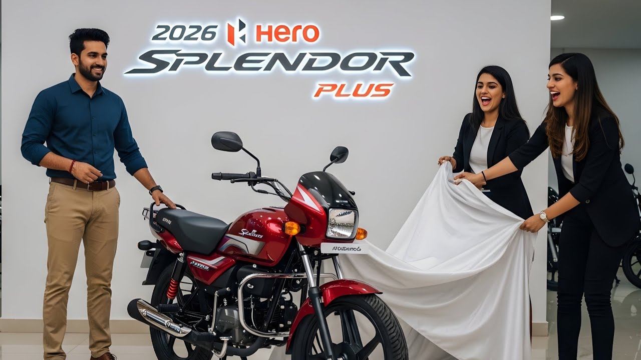 Splendor Plus New Modal 🔥2026 HERO SPLENDOR PLUS – NEW MODEL PRICE, MILEAGE & FEATURES REVEALED ...