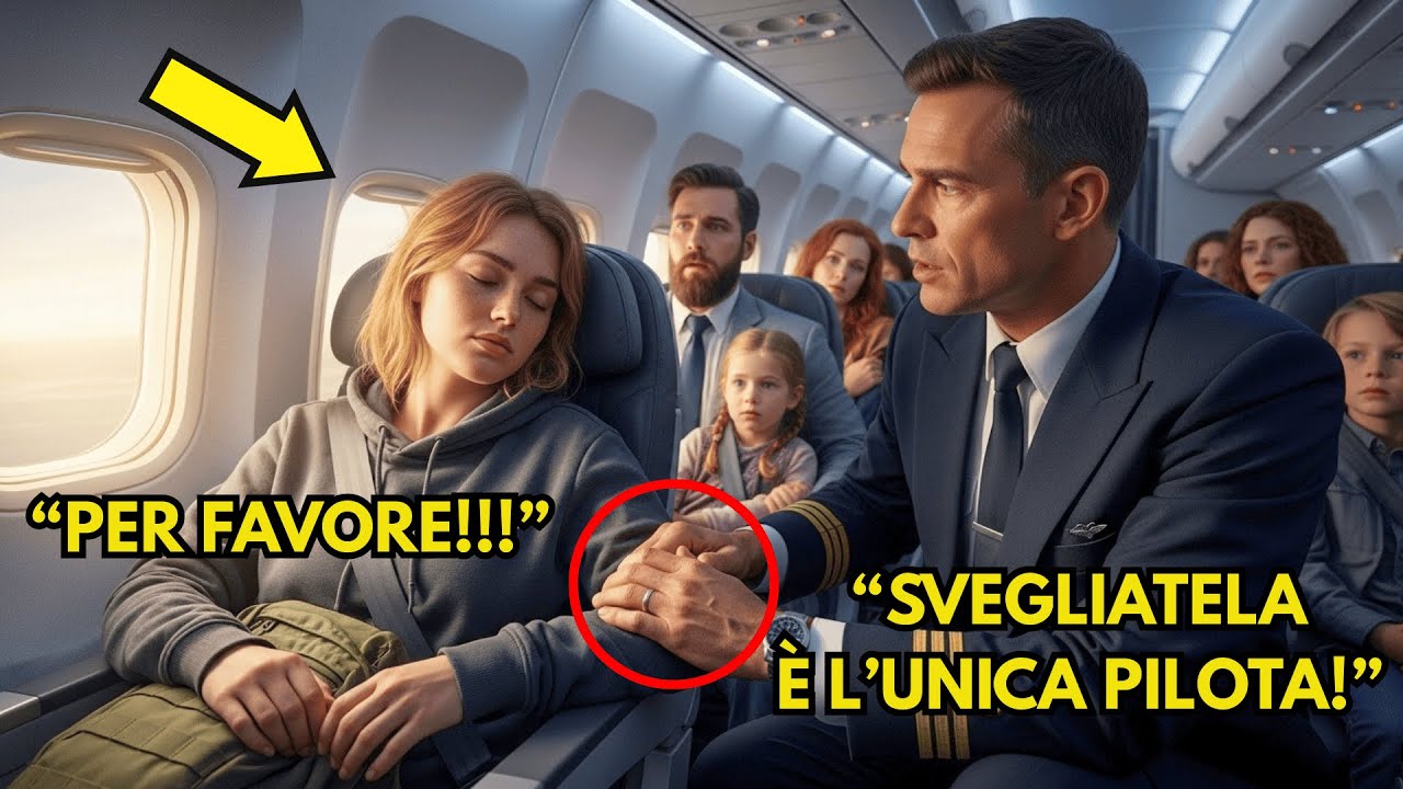 Lei dormiva alla fila 12 — quando il capitano chiese C’è un pilota a bordo