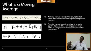 Moving Average In Time Series Analysis