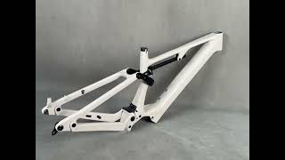 E67 Electric mountain carbon frame, only M size is in stock.#ebike #bafang  #electricframe #bike